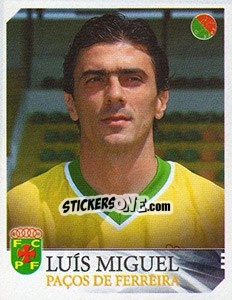 Figurina Luis Miguel - Futebol 2003-2004 - Panini