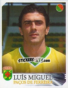 Sticker Luis Miguel - Futebol 2003-2004 n. 270 - Panini