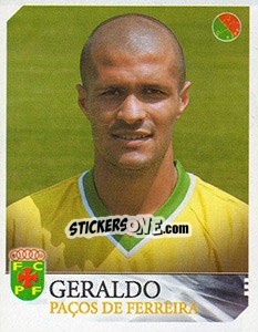Sticker Geraldo - Futebol 2003-2004 n. 272 - Panini