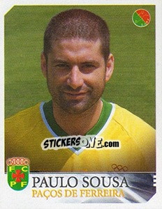 Figurina Paulo Sousa - Futebol 2003-2004 - Panini