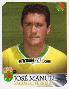 Sticker Jose Manuel - Futebol 2003-2004 - Panini