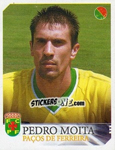Sticker Pedro Moita - Futebol 2003-2004 - Panini