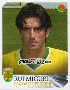 Sticker Rui Miguel - Futebol 2003-2004 - Panini