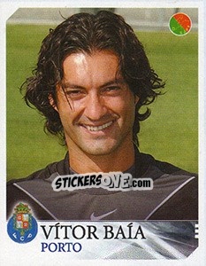 Sticker Vitor Baia - Futebol 2003-2004 n. 291 - Panini