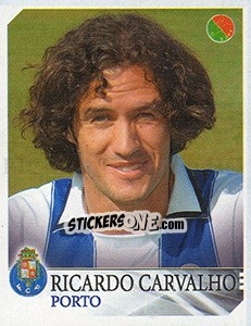 Cromo Ricardo Carvalho - Futebol 2003-2004 - Panini