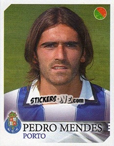 Sticker Pedro Mendes - Futebol 2003-2004 - Panini