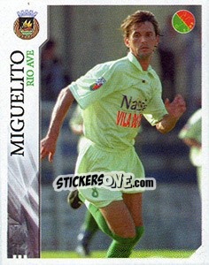Cromo Miguelito - Futebol 2003-2004 - Panini