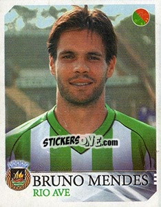 Sticker Bruno Mendes - Futebol 2003-2004 n. 317 - Panini