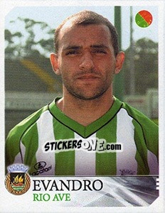 Sticker Evandro - Futebol 2003-2004 n. 327 - Panini