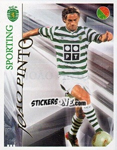 Sticker Joao Pinto - Futebol 2003-2004 n. 333 - Panini