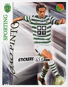 Cromo Joao Pinto - Futebol 2003-2004 - Panini