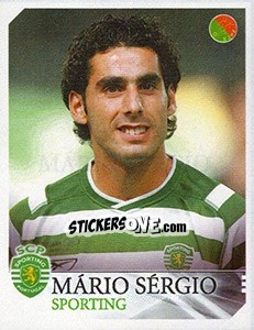 Sticker Mario Sergio - Futebol 2003-2004 - Panini