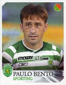 Sticker Paulo Bento - Futebol 2003-2004 - Panini