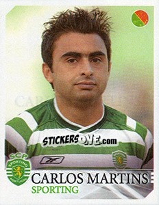 Sticker Carlos Martins - Futebol 2003-2004 n. 344 - Panini