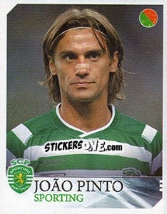 Sticker Joao Pinto - Futebol 2003-2004 n. 349 - Panini
