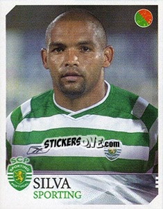 Sticker Silva - Futebol 2003-2004 n. 351 - Panini