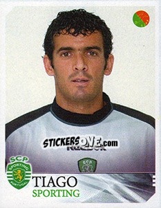 Sticker Tiago - Futebol 2003-2004 n. 352 - Panini