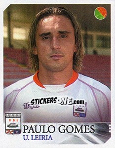 Sticker Paulo Gomes - Futebol 2003-2004 - Panini