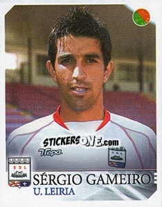 Cromo Sergio Gameiro - Futebol 2003-2004 - Panini