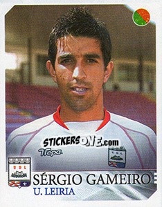 Sticker Sergio Gameiro - Futebol 2003-2004 n. 365 - Panini