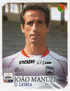 Figurina Joao Manuel - Futebol 2003-2004 - Panini