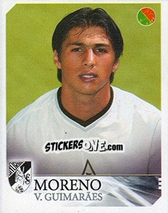 Sticker Moreno - Futebol 2003-2004 n. 381 - Panini