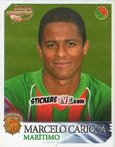 Cromo Marcelo Carioca (Marítimo) - Futebol 2003-2004 - Panini
