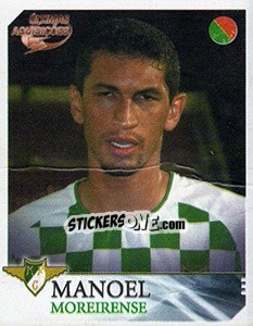 Sticker Manoel (Moreirense) - Futebol 2003-2004 - Panini