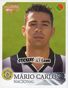 Sticker Mário Carlos (Nacional) - Futebol 2003-2004 - Panini