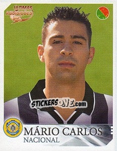 Figurina Mário Carlos (Nacional) - Futebol 2003-2004 n. 412 - Panini