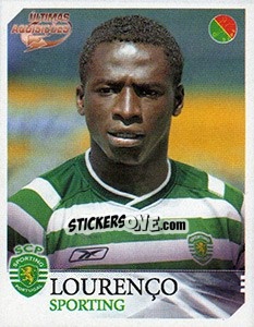 Sticker Lourenço (Sporting) - Futebol 2003-2004 n. 417 - Panini