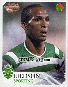 Sticker Liedson (Sporting) - Futebol 2003-2004 n. 418 - Panini