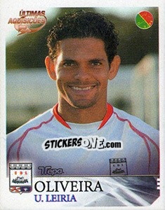 Sticker Oliveira (U.Leiria) - Futebol 2003-2004 n. 419 - Panini