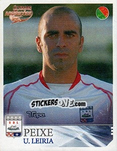 Sticker Peixe (U.Leiria) - Futebol 2003-2004 - Panini