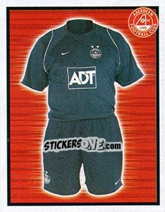 Sticker Away Kit - Scottish Premier League 2005-2006 n. 6 - Panini