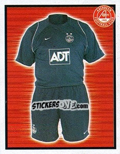 Cromo Away Kit - Scottish Premier League 2005-2006 - Panini