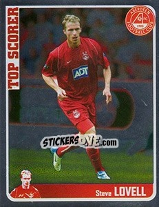 Sticker Steve Lovell (Top Scorer) - Scottish Premier League 2005-2006 - Panini
