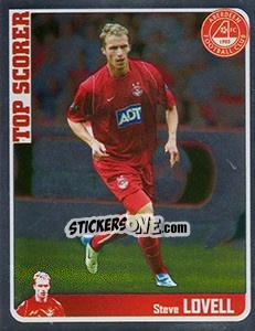 Figurina Steve Lovell (Top Scorer) - Scottish Premier League 2005-2006 - Panini