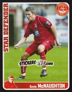 Sticker Kevin McNaughton (Star Defender) - Scottish Premier League 2005-2006 - Panini