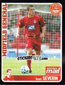 Sticker Scott Severin (Midfield General) - Scottish Premier League 2005-2006 - Panini
