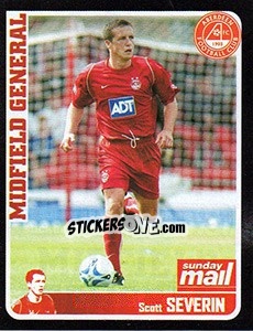 Sticker Scott Severin (Midfield General) - Scottish Premier League 2005-2006 n. 13 - Panini