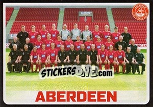 Sticker Team Photo - Scottish Premier League 2005-2006 n. 18 - Panini