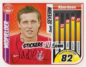 Sticker Scott Severin - Scottish Premier League 2005-2006 - Panini