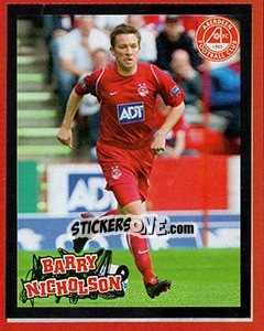 Sticker Premier Puzzle! Barry Nicholson - Scottish Premier League 2005-2006 n. 32 - Panini