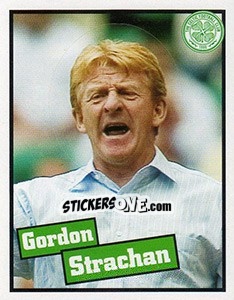 Sticker Gordon Strachan (Manager) - Scottish Premier League 2005-2006 n. 37 - Panini