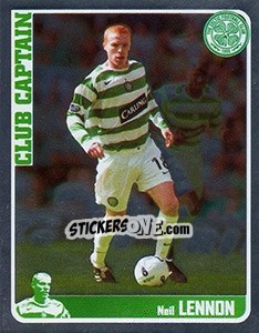 Sticker Neil Lennon (Club Captain) - Scottish Premier League 2005-2006 - Panini