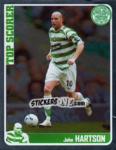 Sticker John Hartson (Top Scorer) - Scottish Premier League 2005-2006 - Panini
