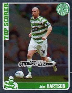 Sticker John Hartson (Top Scorer) - Scottish Premier League 2005-2006 n. 44 - Panini