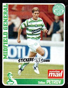 Sticker Stiliyan Petrov (Midfield General) - Scottish Premier League 2005-2006 n. 45 - Panini