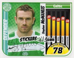 Sticker Stephen McManus - Scottish Premier League 2005-2006 n. 50 - Panini
